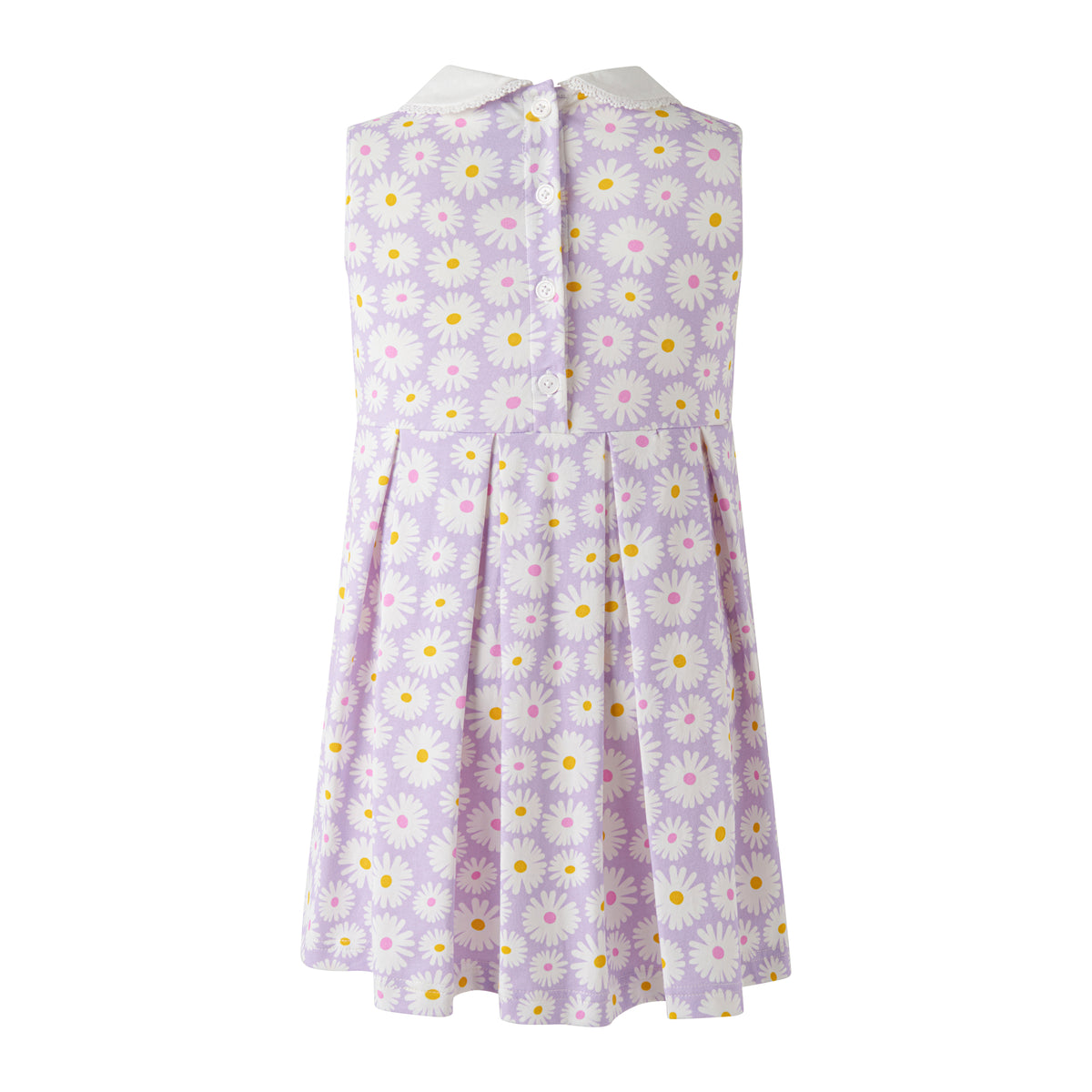 Purple Daisy Jersey Dress Rachel Riley US