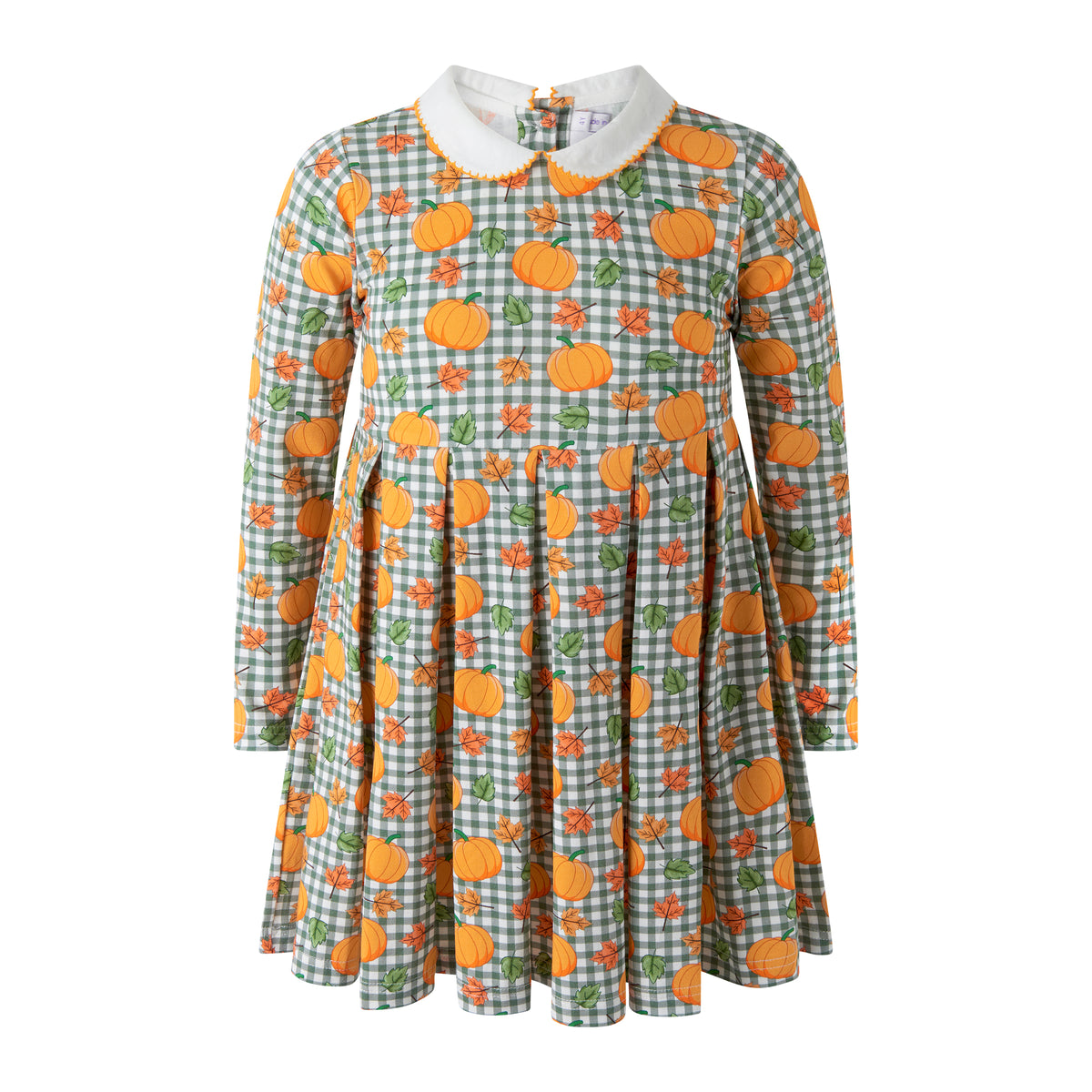 Pumpkin Jersey Dress Rachel Riley US