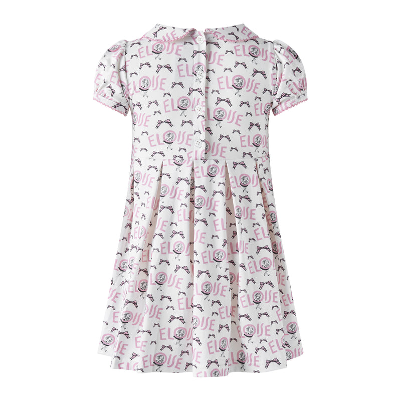 Eloise Bow Jersey Dress