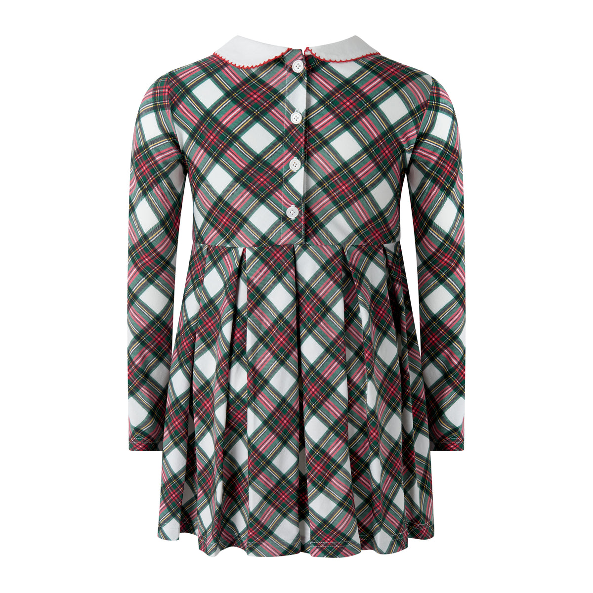 Tartan Jersey Dress Rachel Riley US