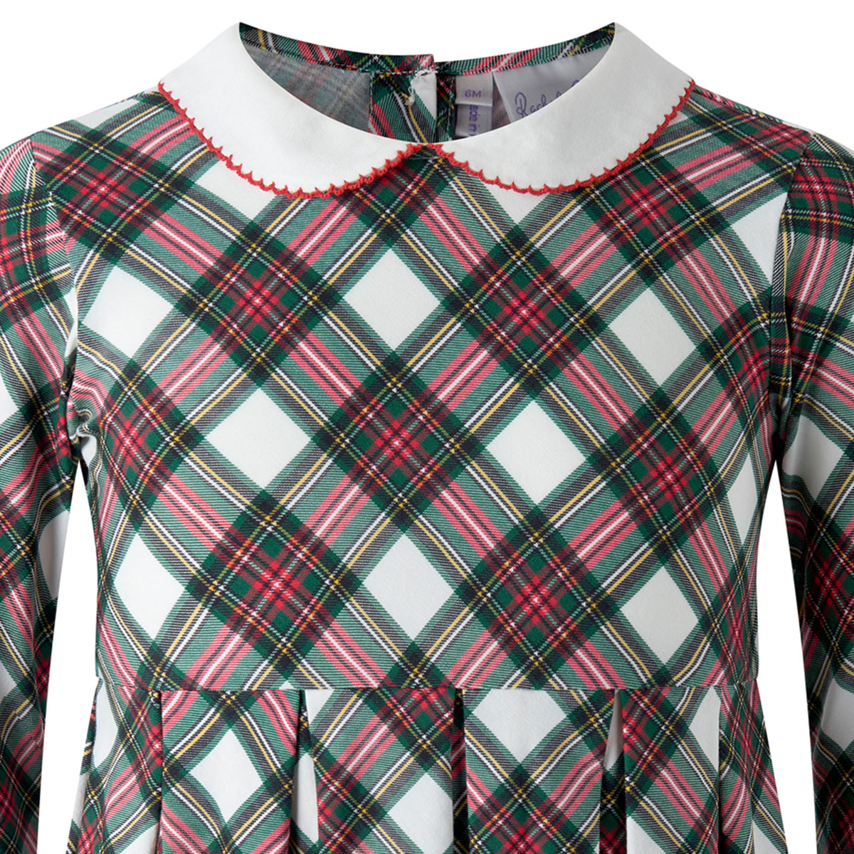 Tartan Jersey Dress Rachel Riley US
