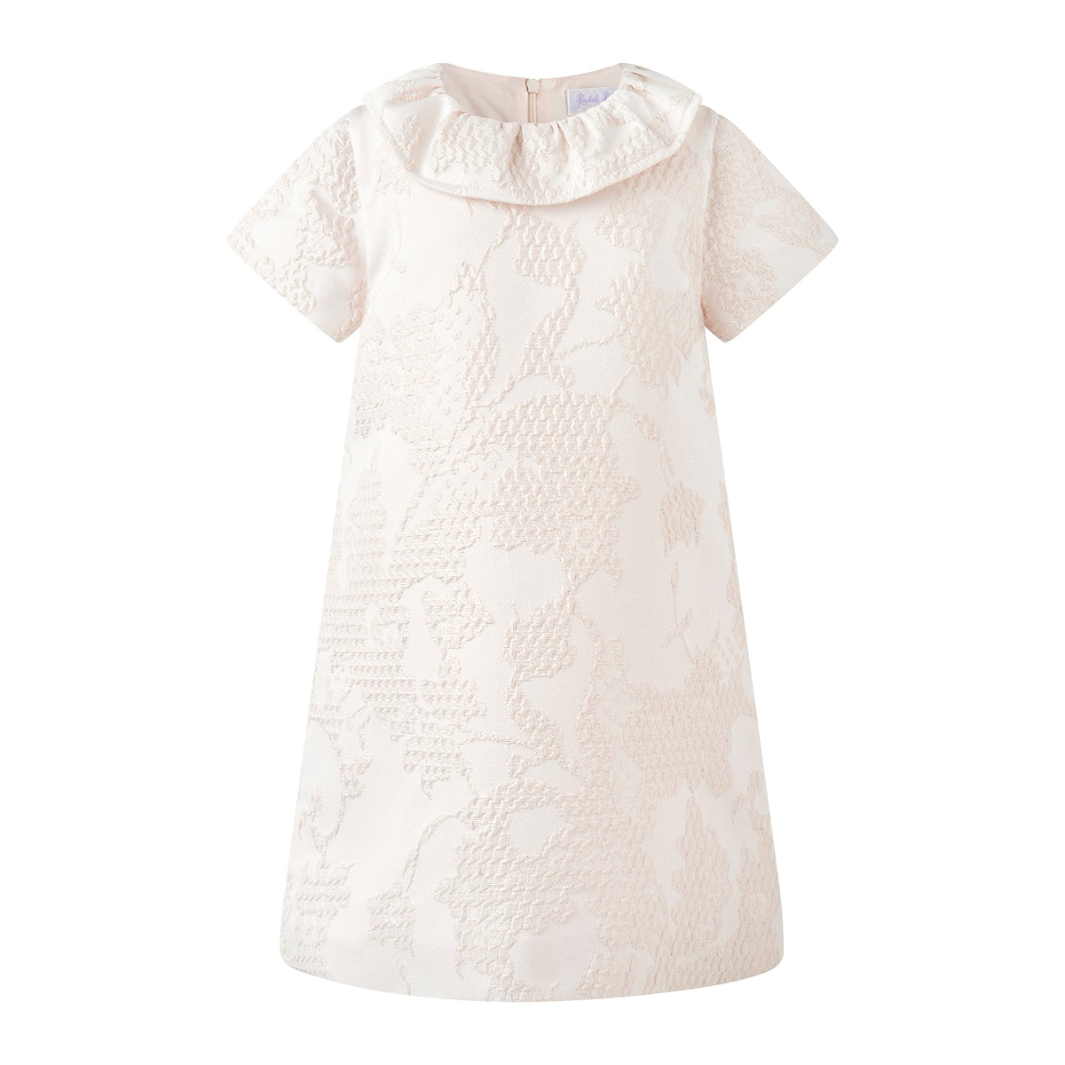 Gold Damask Shift Dress Rachel Riley US