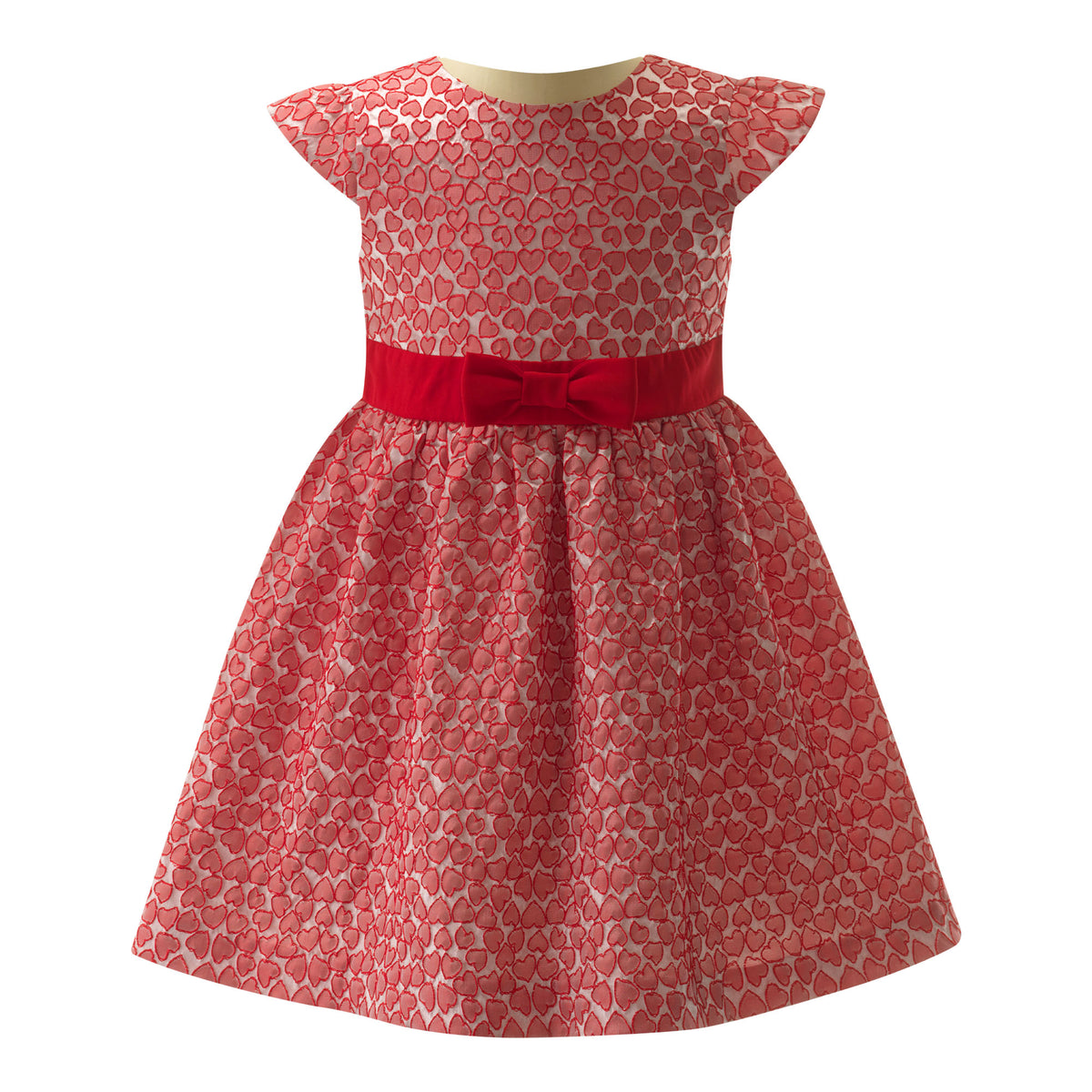 Heart Damask Dress Rachel Riley US
