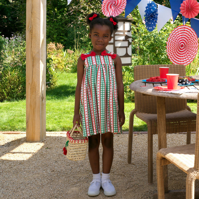 Cherry Gingham Sundress – Rachel Riley US