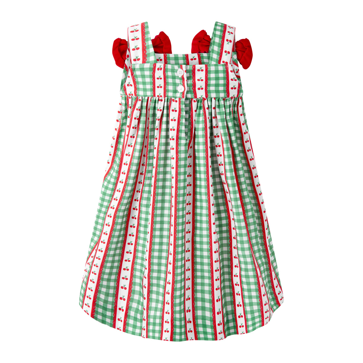 Cherry Gingham Sundress Rachel Riley US