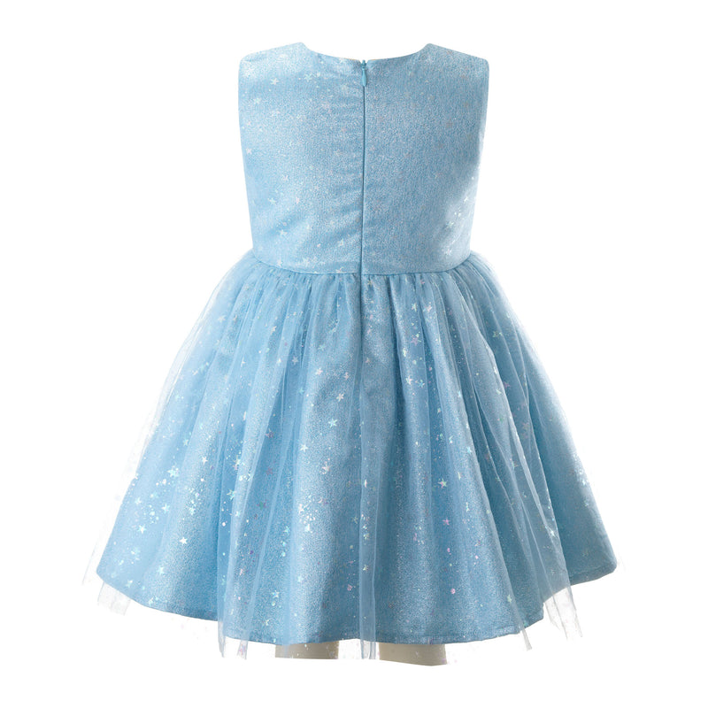 light blue dress with sparkles Sky Strapless Layered Tulle Prom Sequins Red / 10 Strapless Fabric Rachel Riley Girl's Sparkle Star