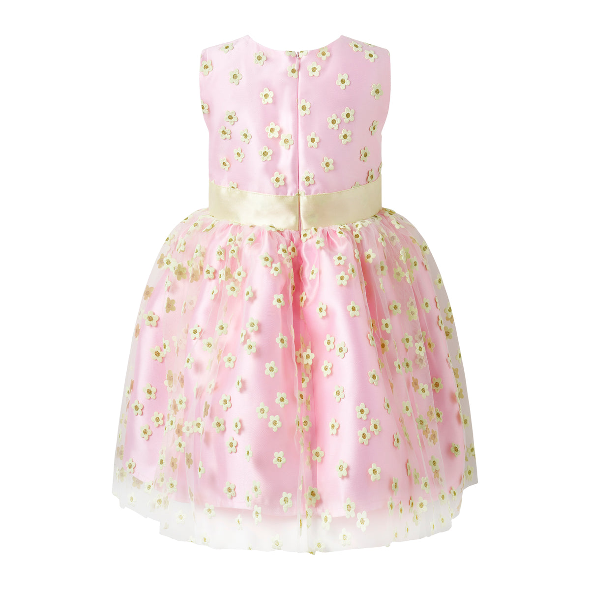 3D Daisy Tulle Party Dress Rachel Riley US