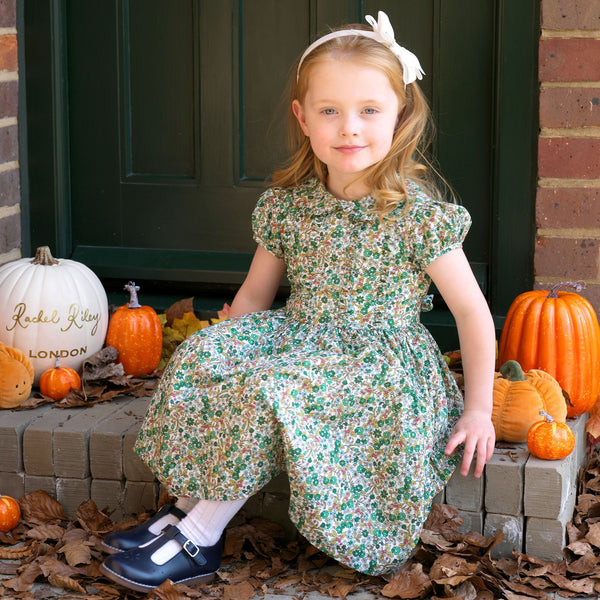 Botanical Frill Front Dress Rachel Riley US