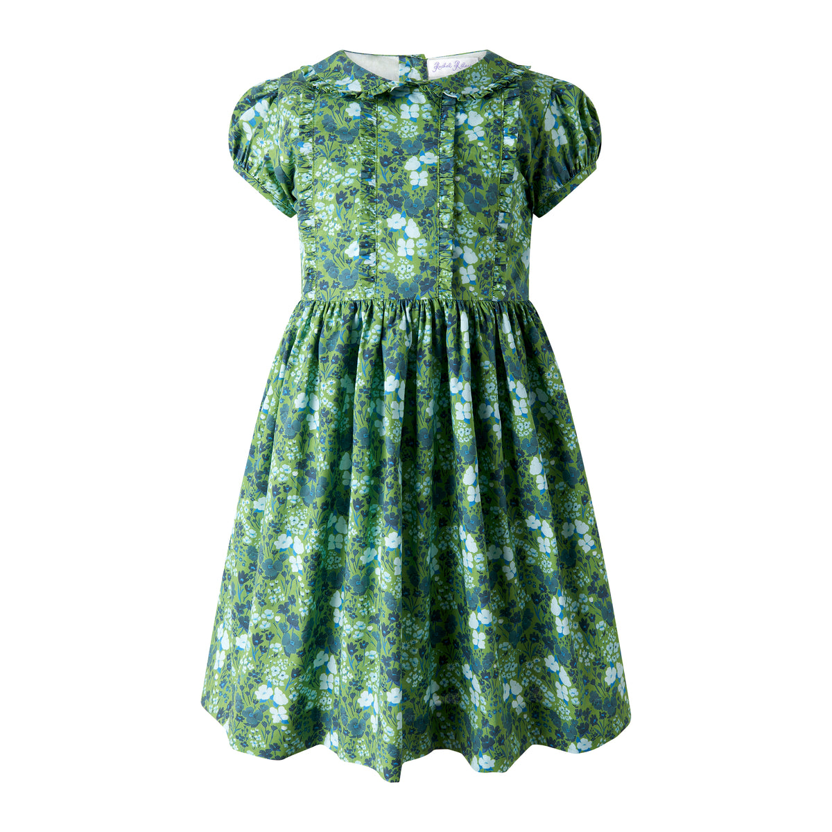 Garden Floral Frill Front Dress Rachel Riley US