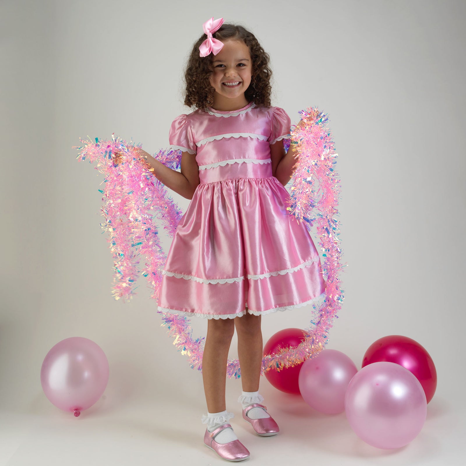 Eloise Taffeta Scalloped Dress – Rachel Riley US