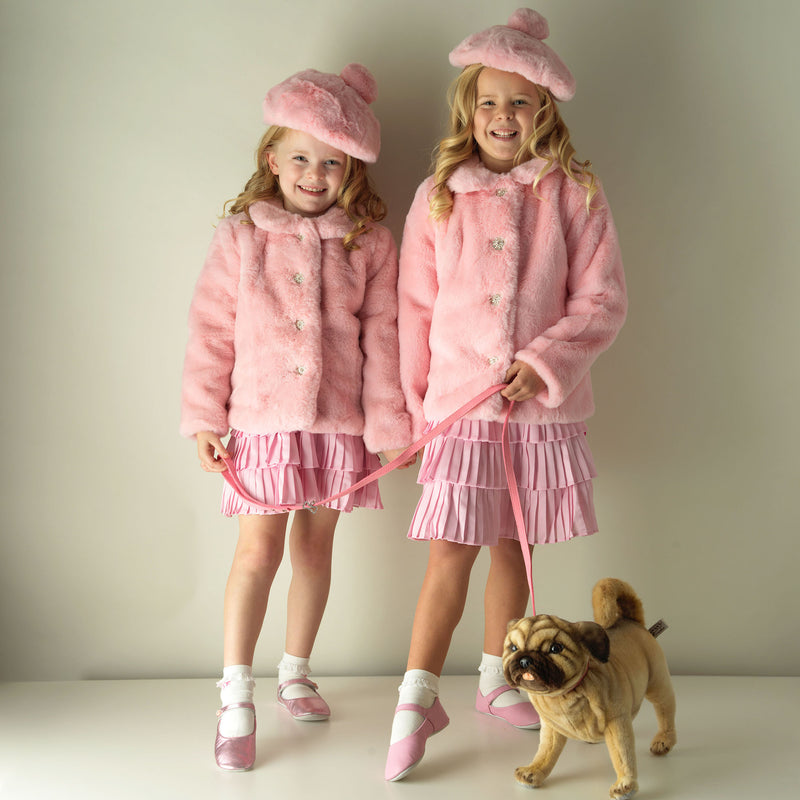 Eloise Faux Fur Jacket and Hat