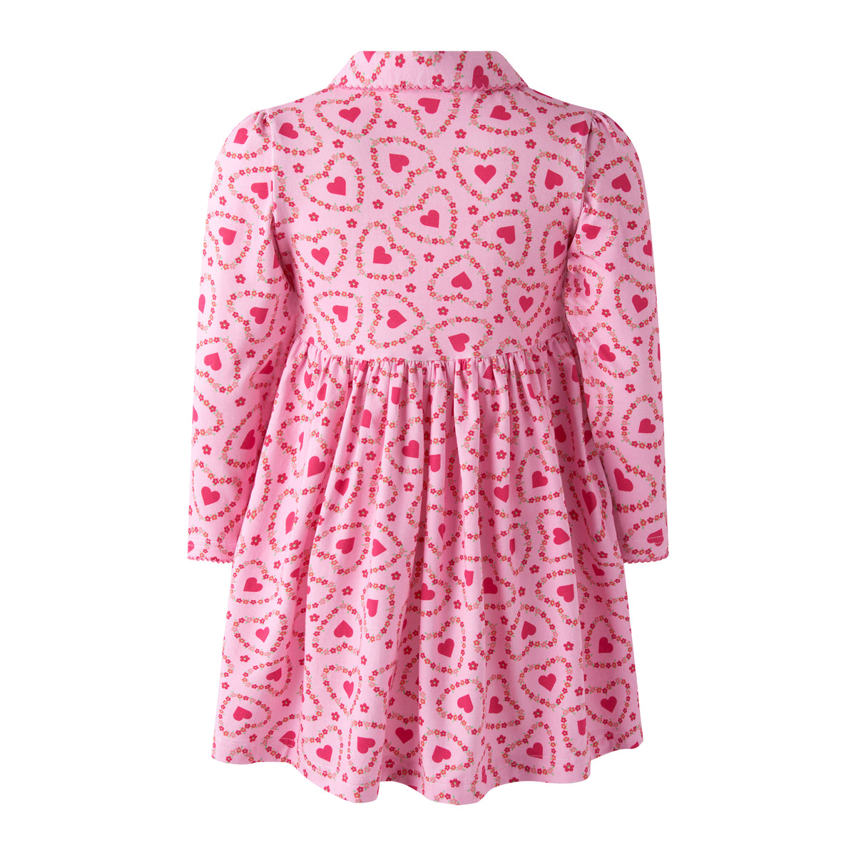 Floral Heart Jersey Dress Rachel Riley US