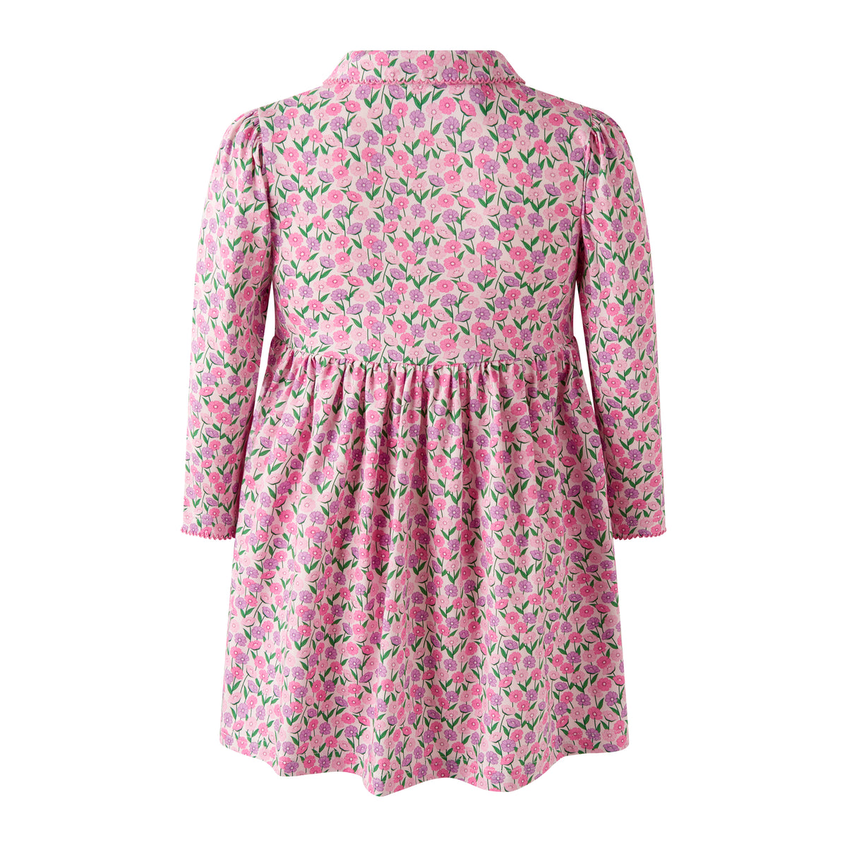 Pink Daisy Jersey Dress Rachel Riley US