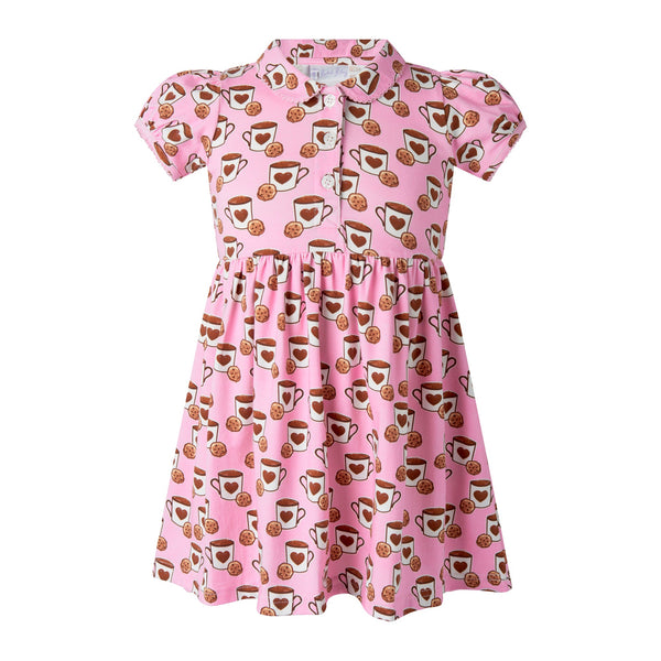 Hot Chocolate Jersey Dress Rachel Riley US