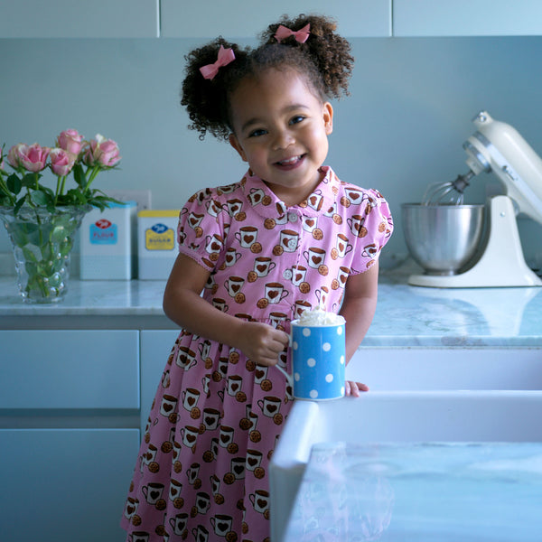 Hot Chocolate Jersey Dress Rachel Riley US