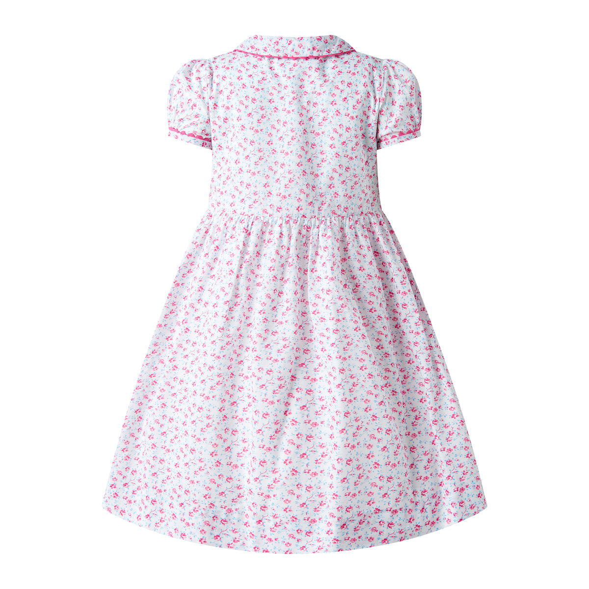 Floral Smocked Button-Front Dress Rachel Riley US