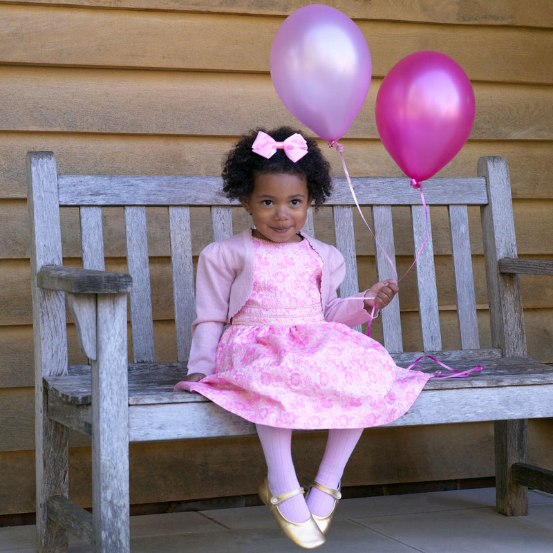 Pink Sparkle Scalloped Bolero