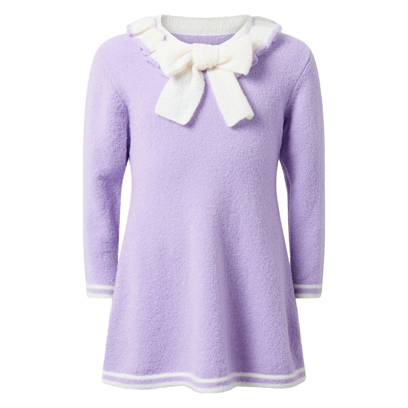 Purple Sparkle Boucle Tunic Rachel Riley US
