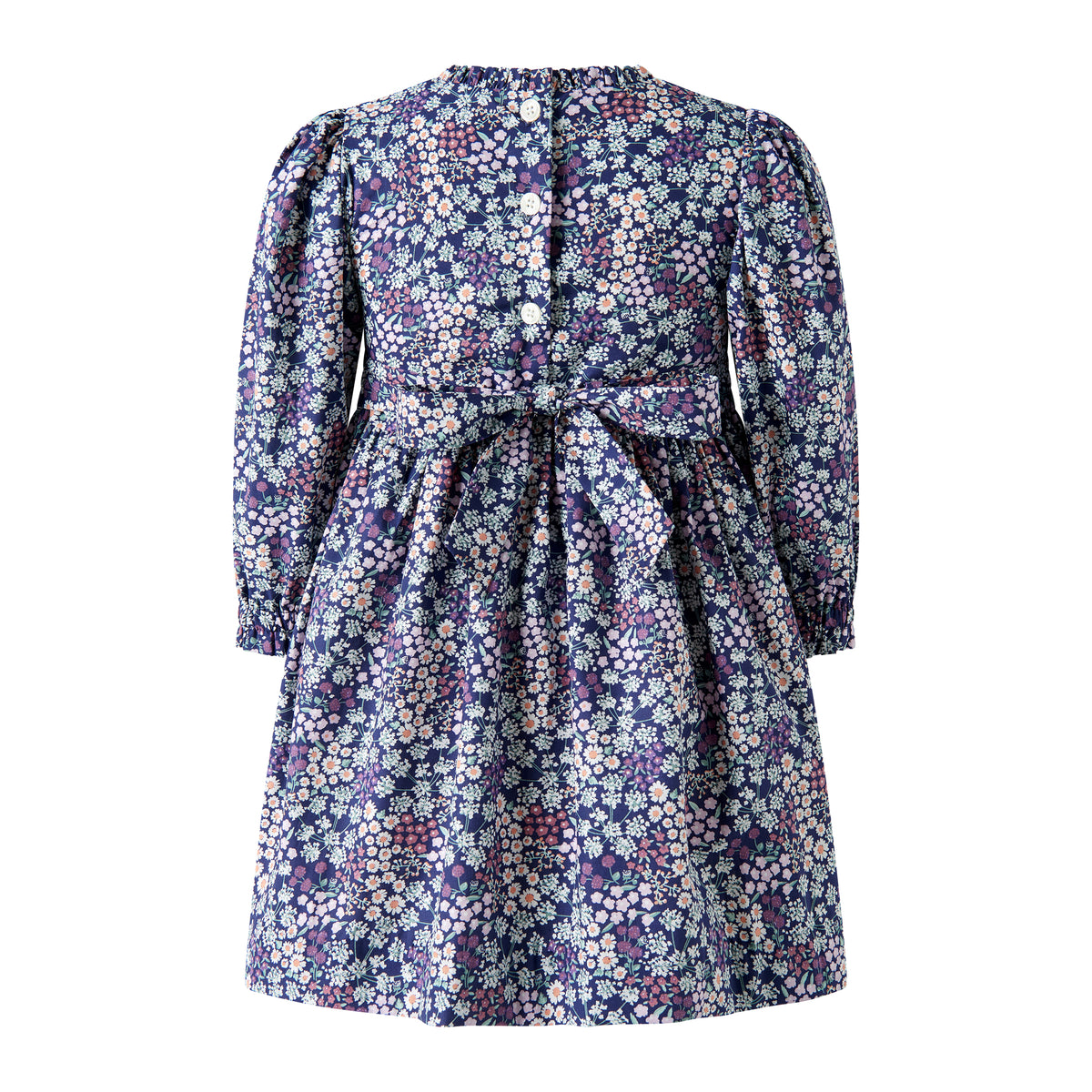 Wild Floral Ruched Dress Rachel Riley US