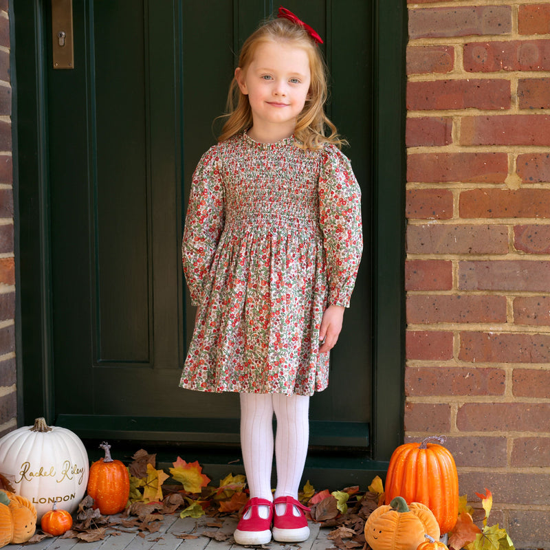 Botanical Ruched Dress Rachel Riley US