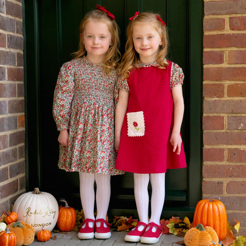 Botanical Ruched Dress Rachel Riley US