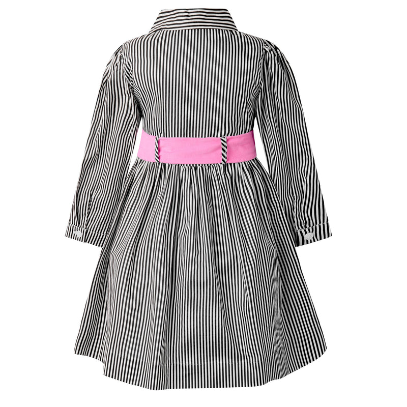 Striped Shirt Dress