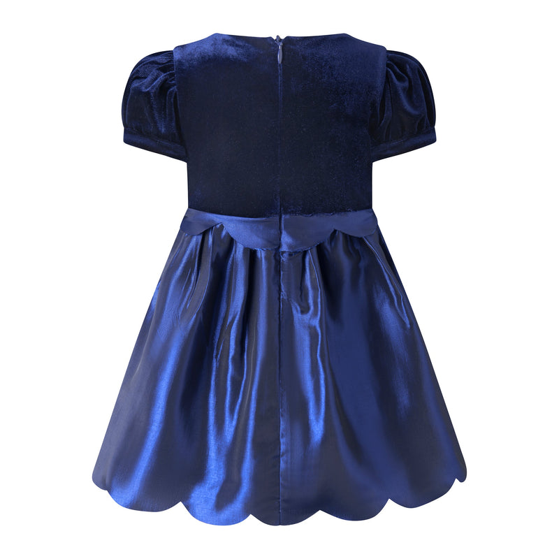 Taffeta Scalloped Dress Rachel Riley US