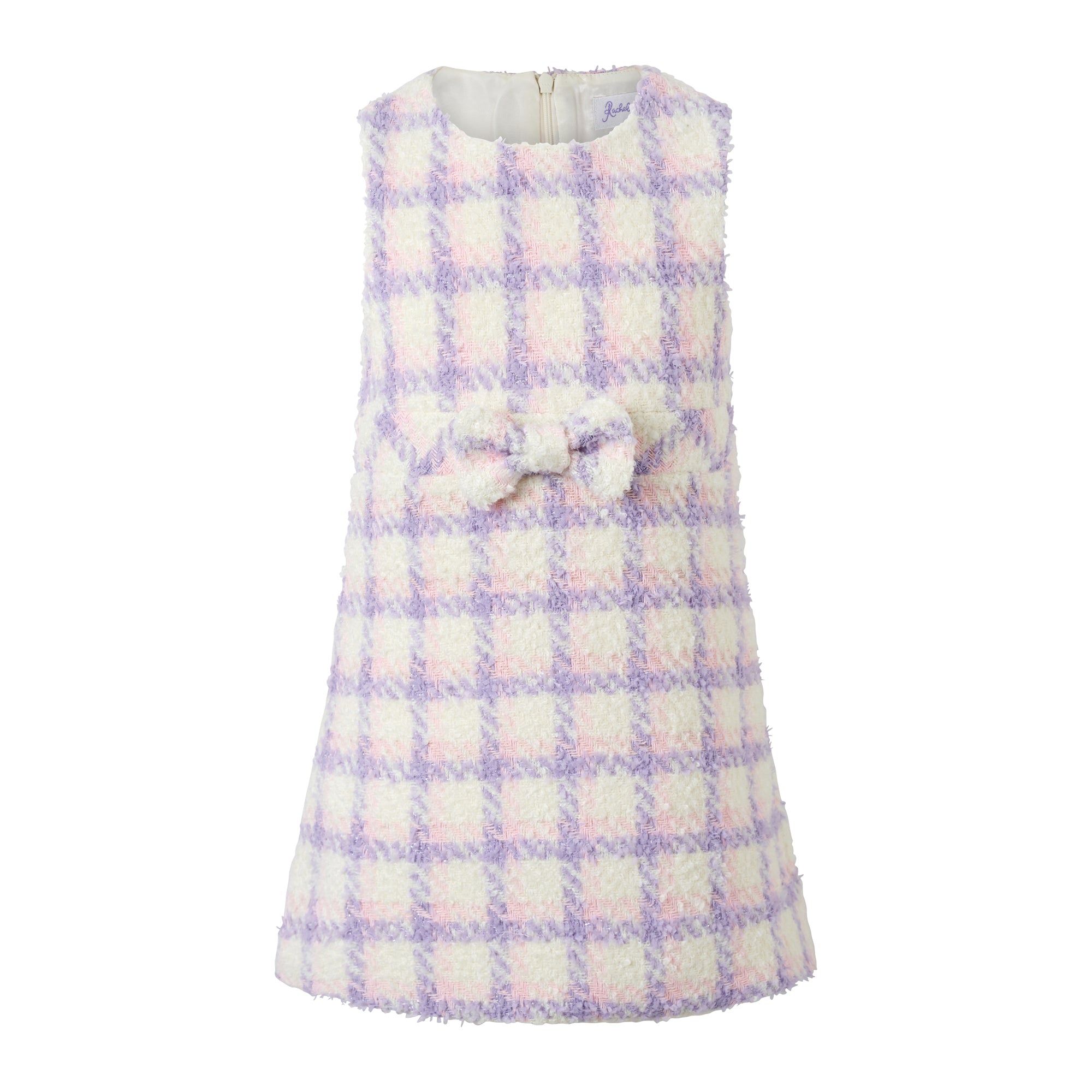 Purple Tweed Dress
