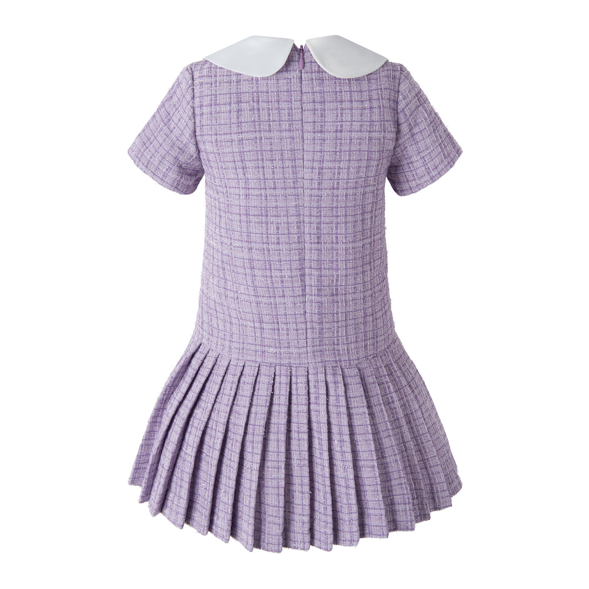 Lavender Tweed Dress Rachel Riley US