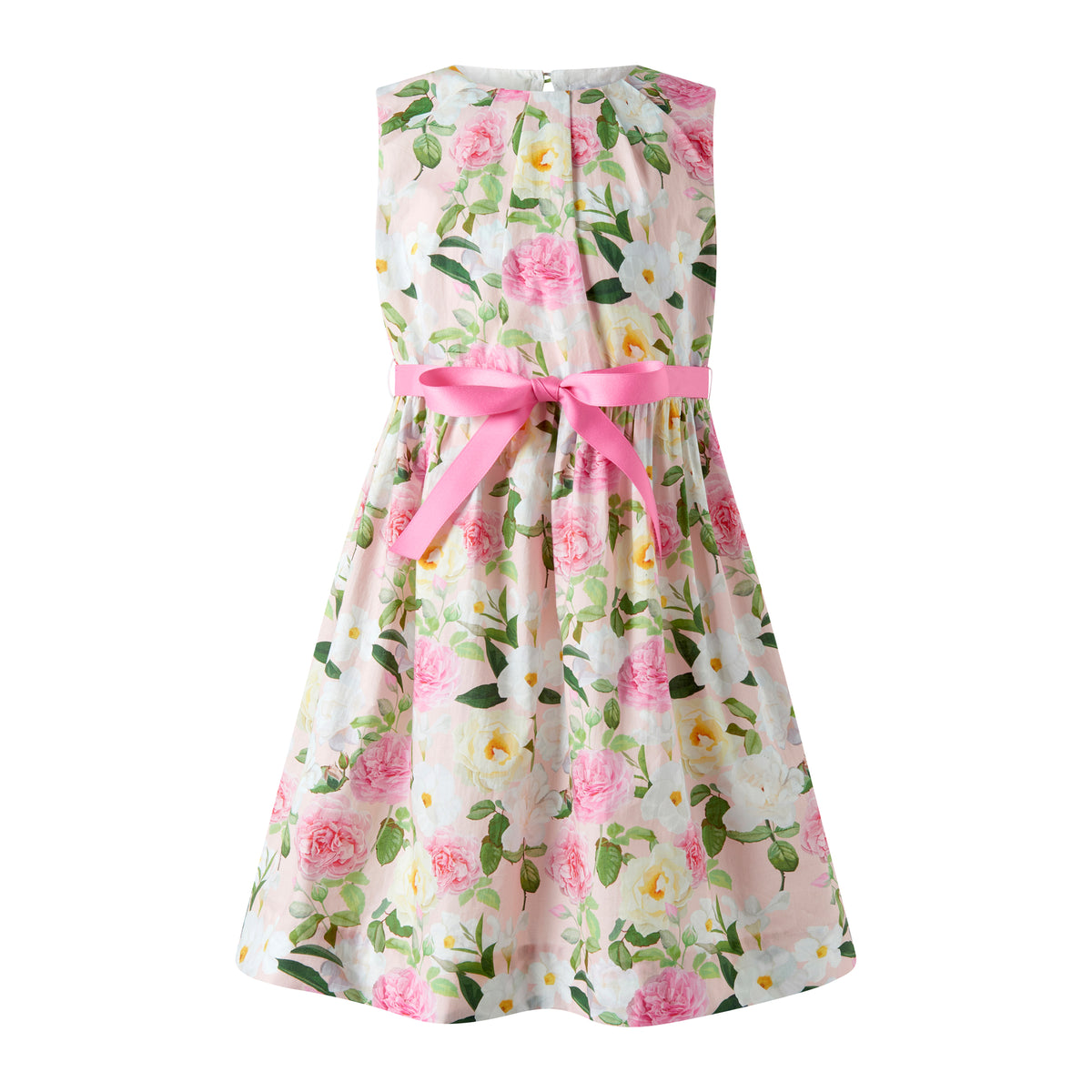 Pink Rose Sash Dress Rachel Riley US