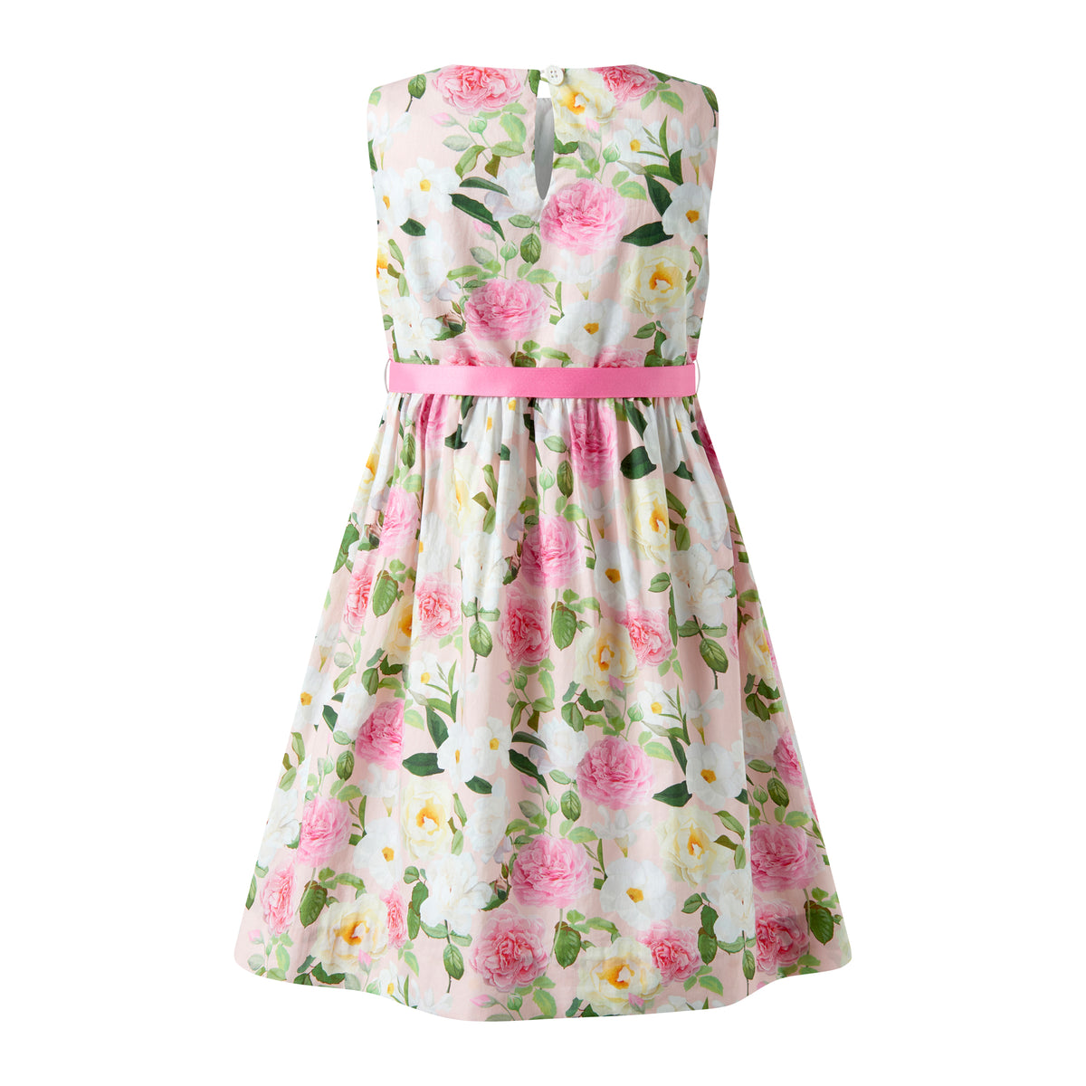 Pink Rose Sash Dress Rachel Riley US
