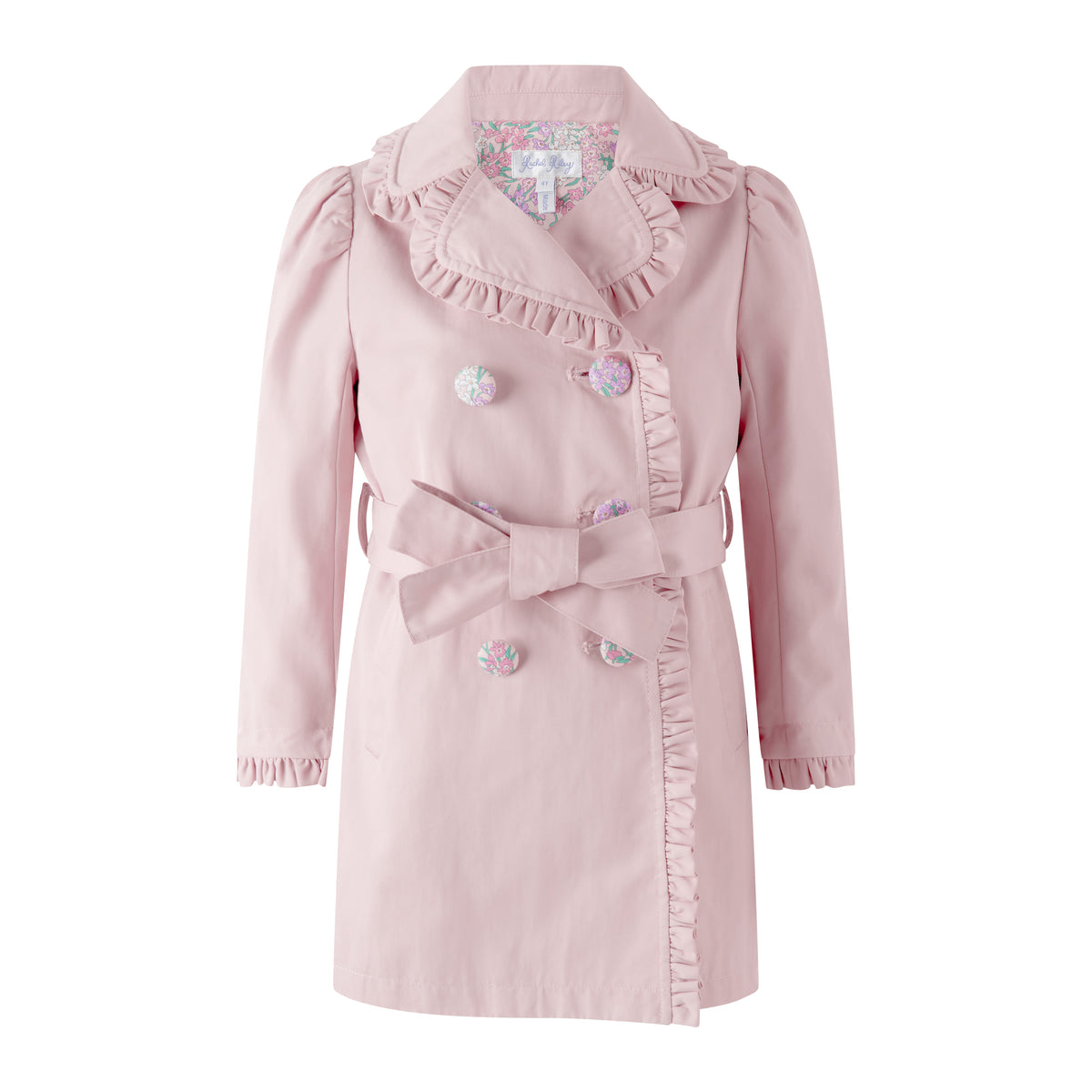 Frill Edge Trench Coat Rachel Riley US