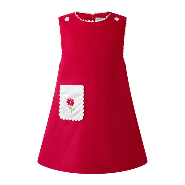 Flower Pocket Pinafore Rachel Riley US
