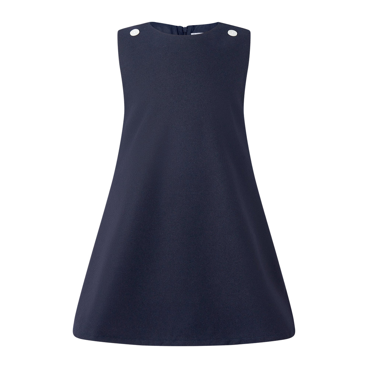 Floral Blouse & Navy Pinafore Set Rachel Riley US