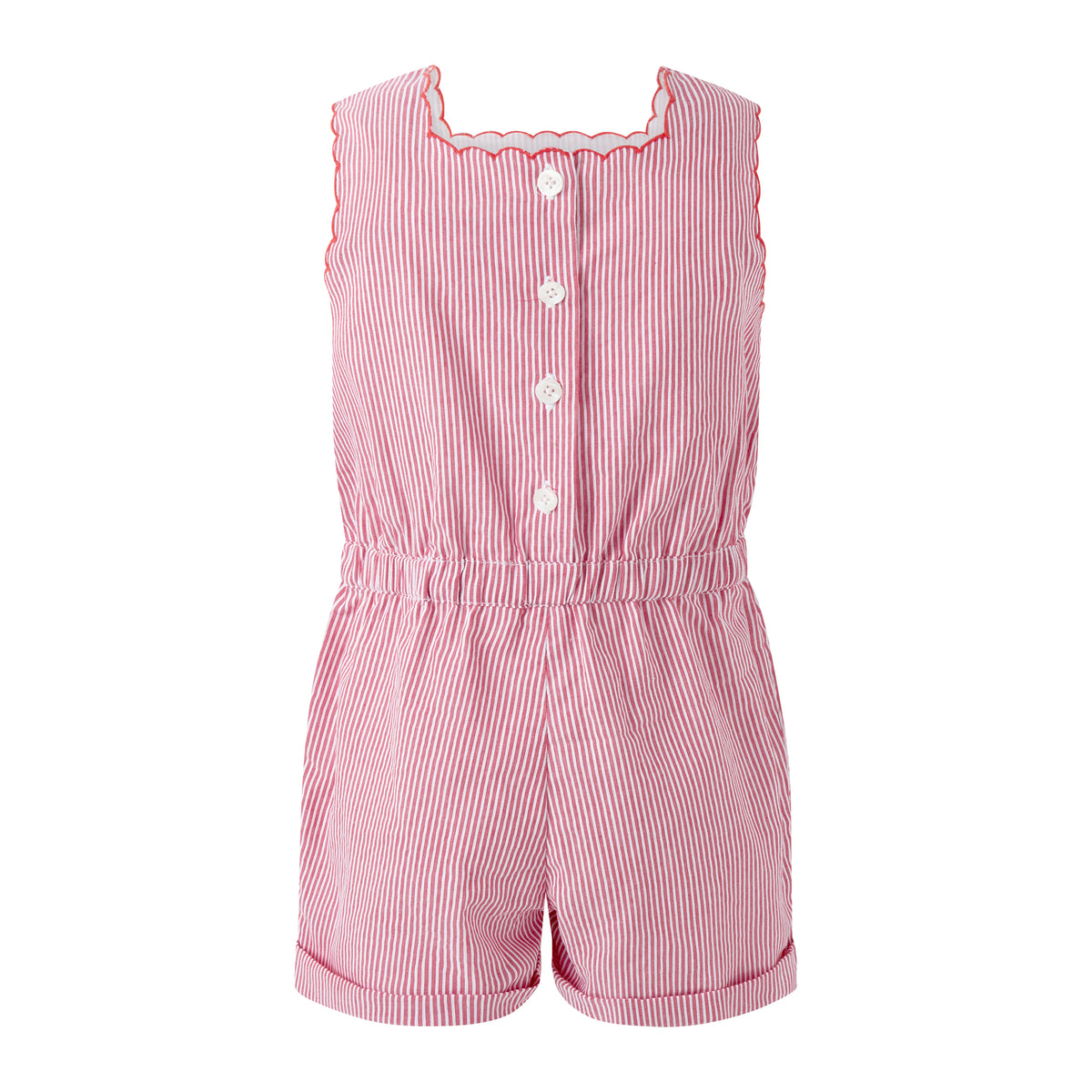 Anchor Embroidered Playsuit Rachel Riley US