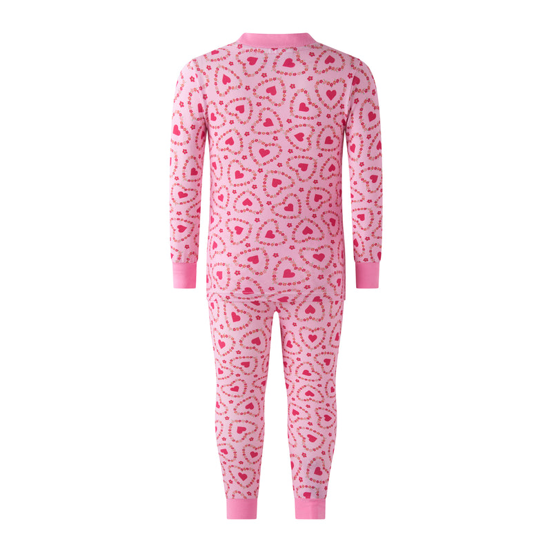 Floral Heart Pajamas