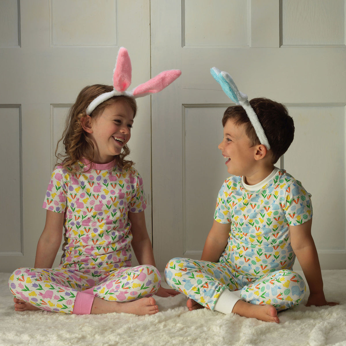 Spring Meadows Jersey Pajamas Rachel Riley US