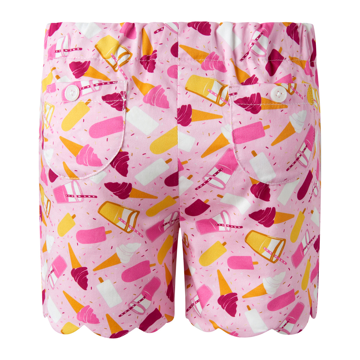 Ice Cream Scalloped Short Set Rachel Riley US