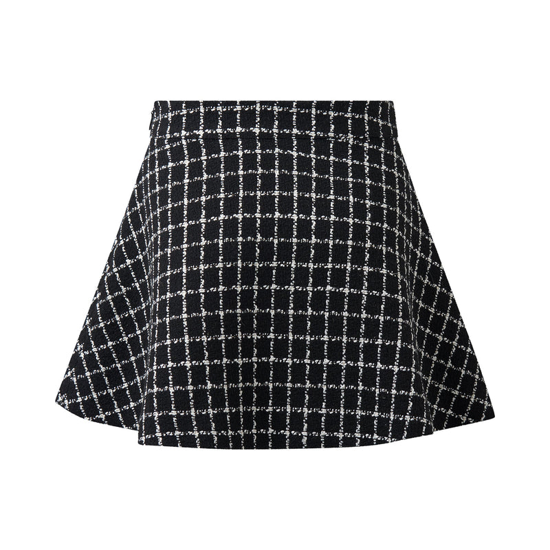 Black & Ivory Tweed Jacket and Skirt Set Rachel Riley US