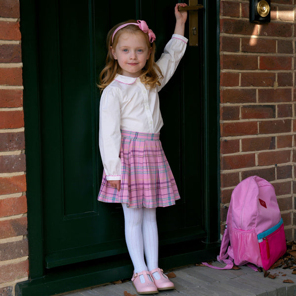 Pink Trim Ric Rac Blouse