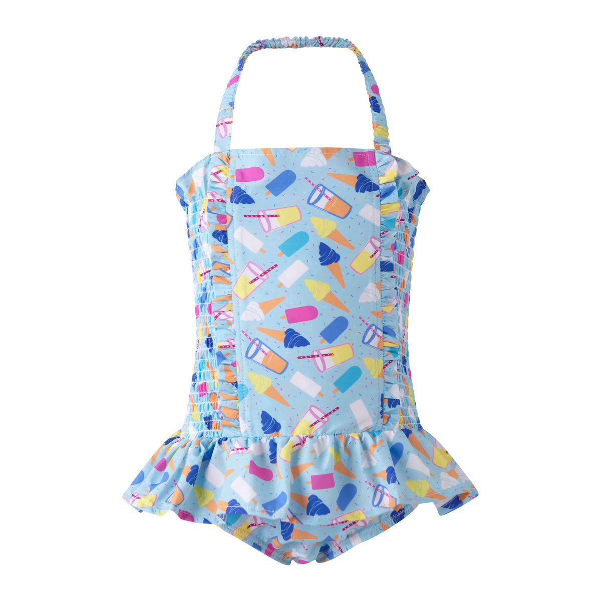 Ice Cream Ruched Swimsuit Rachel Riley US