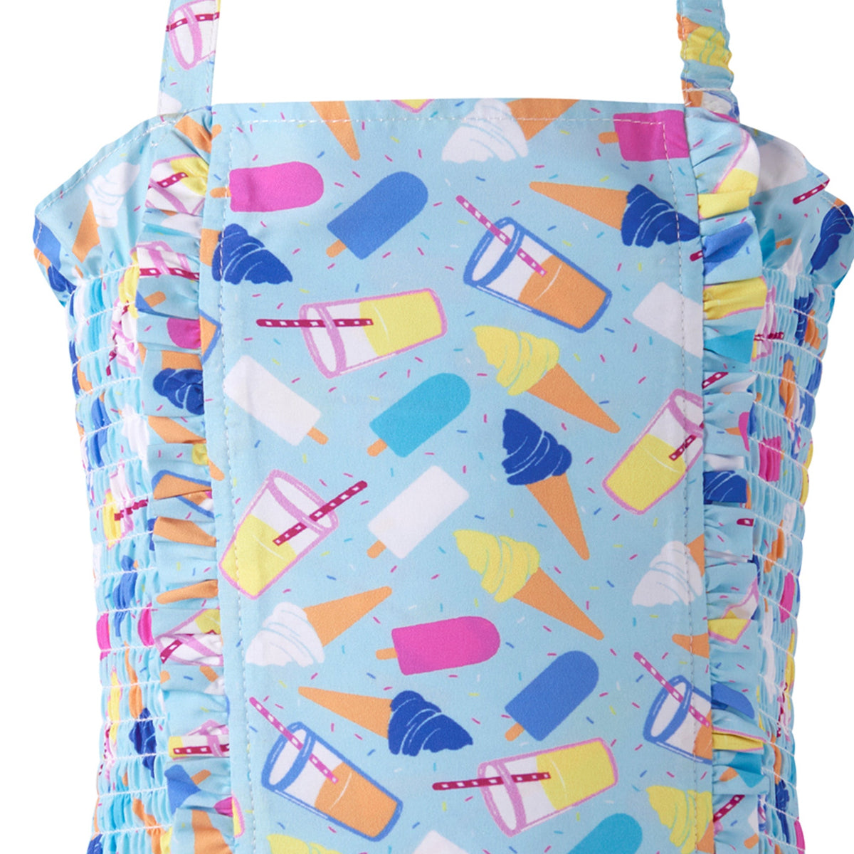 Ice Cream Ruched Swimsuit Rachel Riley US