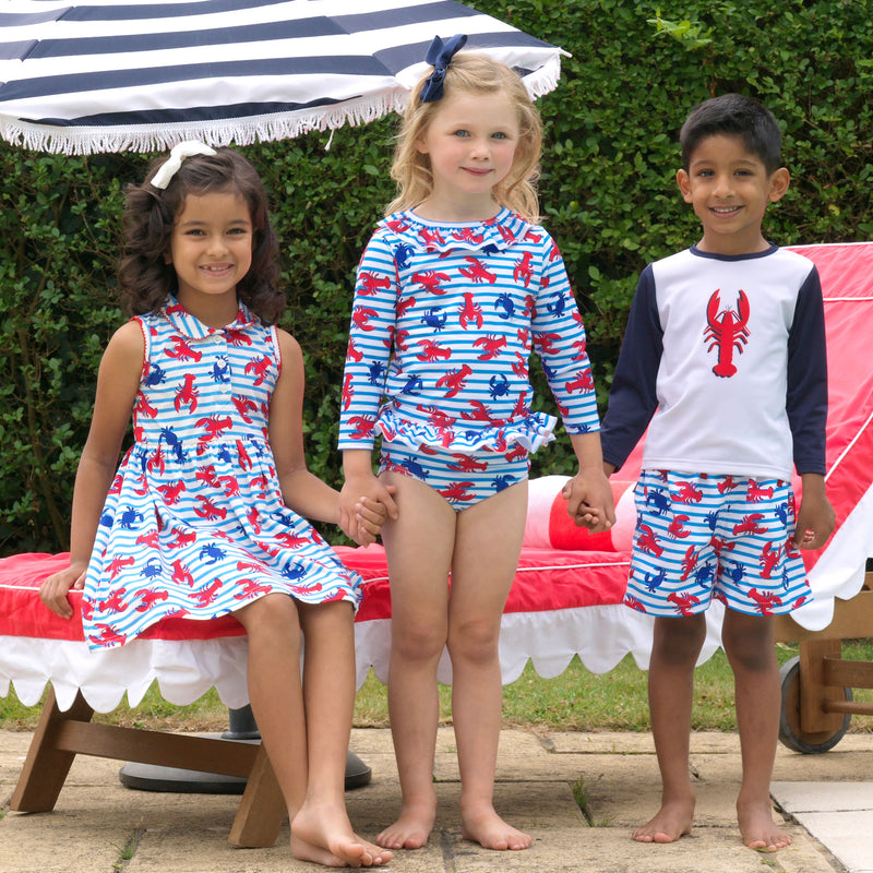 Lobster Rash Guard Rachel Riley US