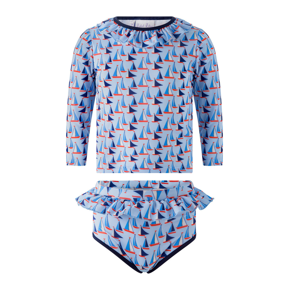 Sailboat Rashguard Set Rachel Riley US