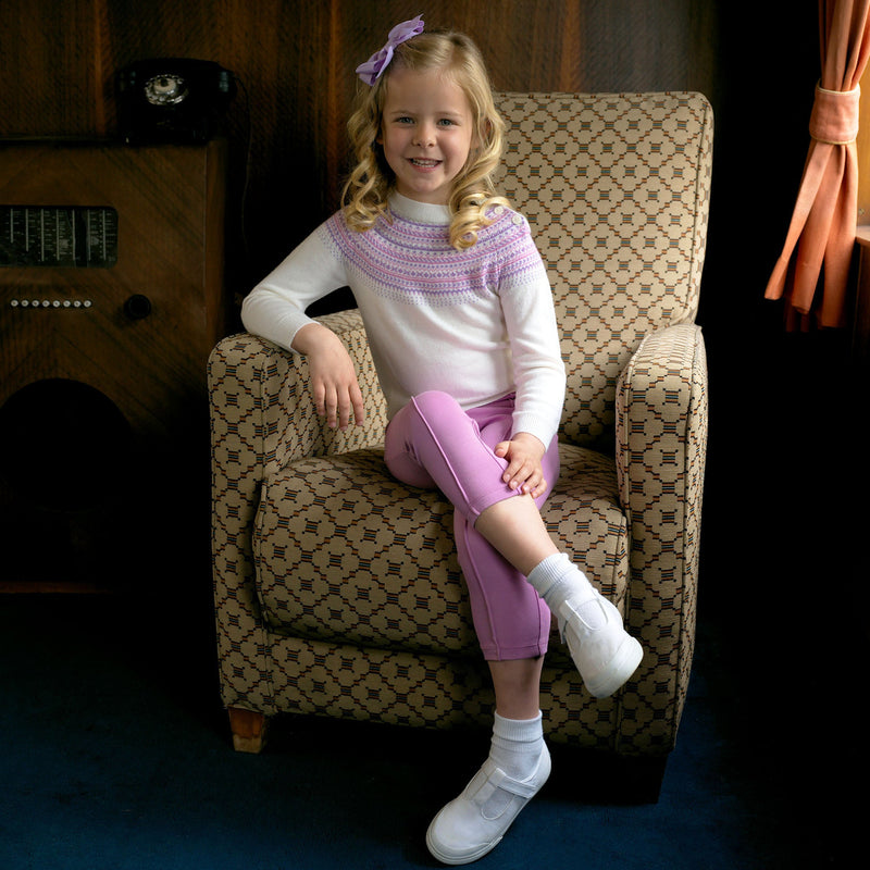 Ivory Fairisle Sweater Rachel Riley US