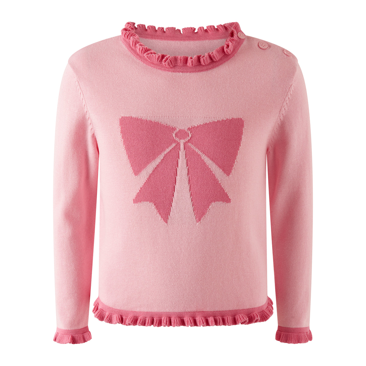 Pink Bow Sweater