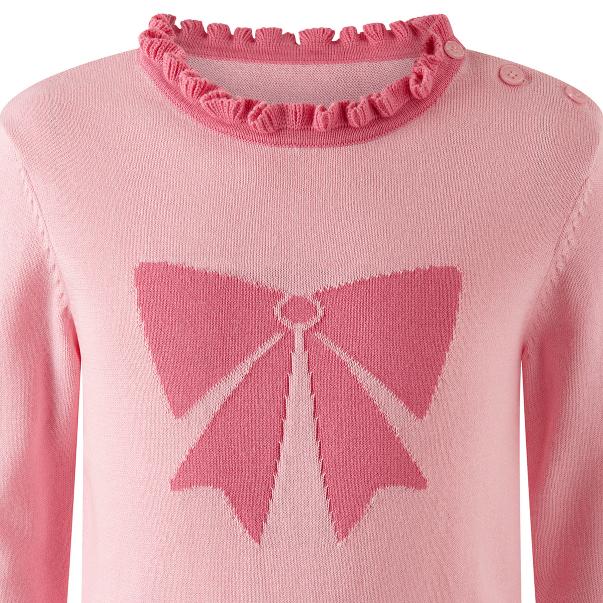 Pink Bow Sweater