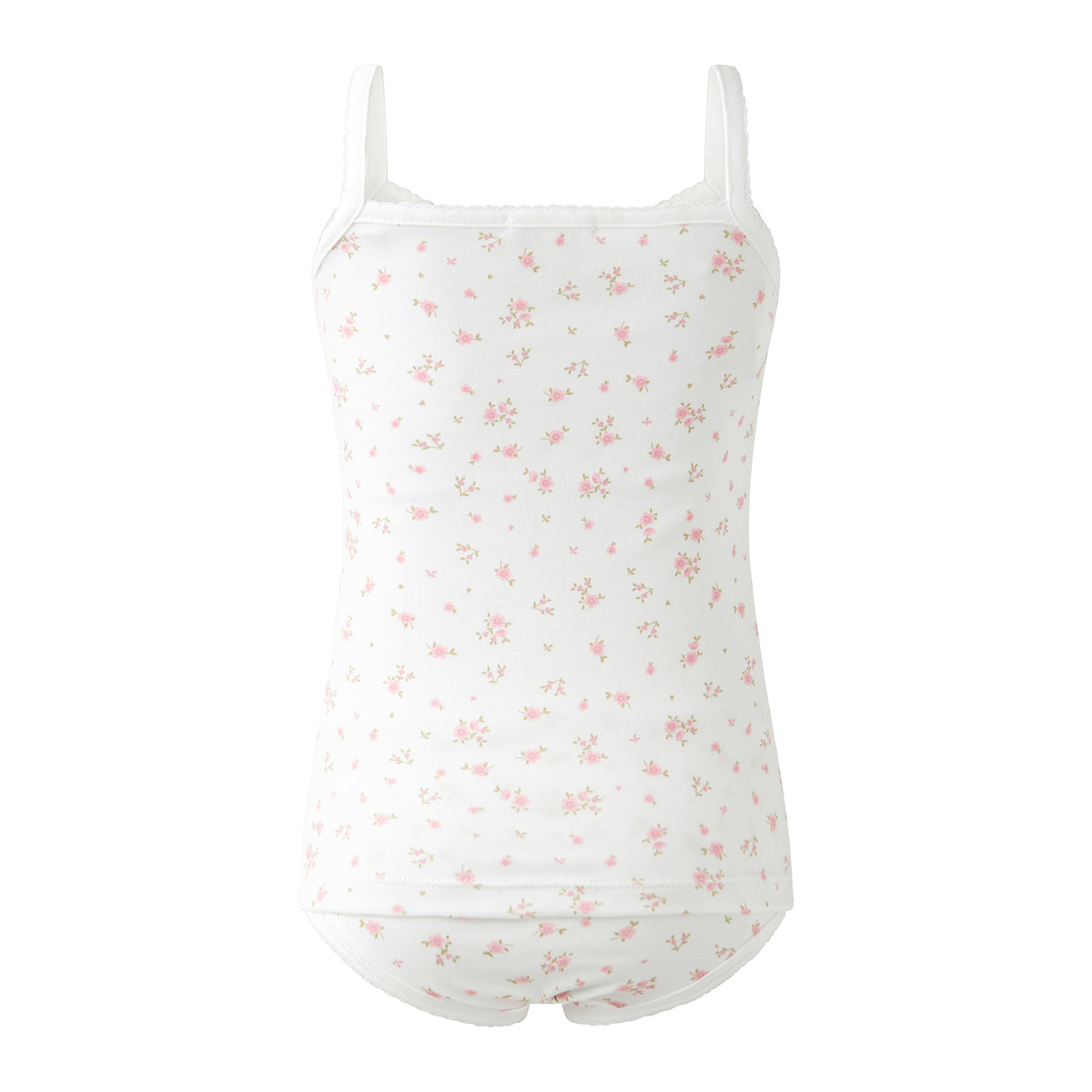 Pima Floral Underwear Set