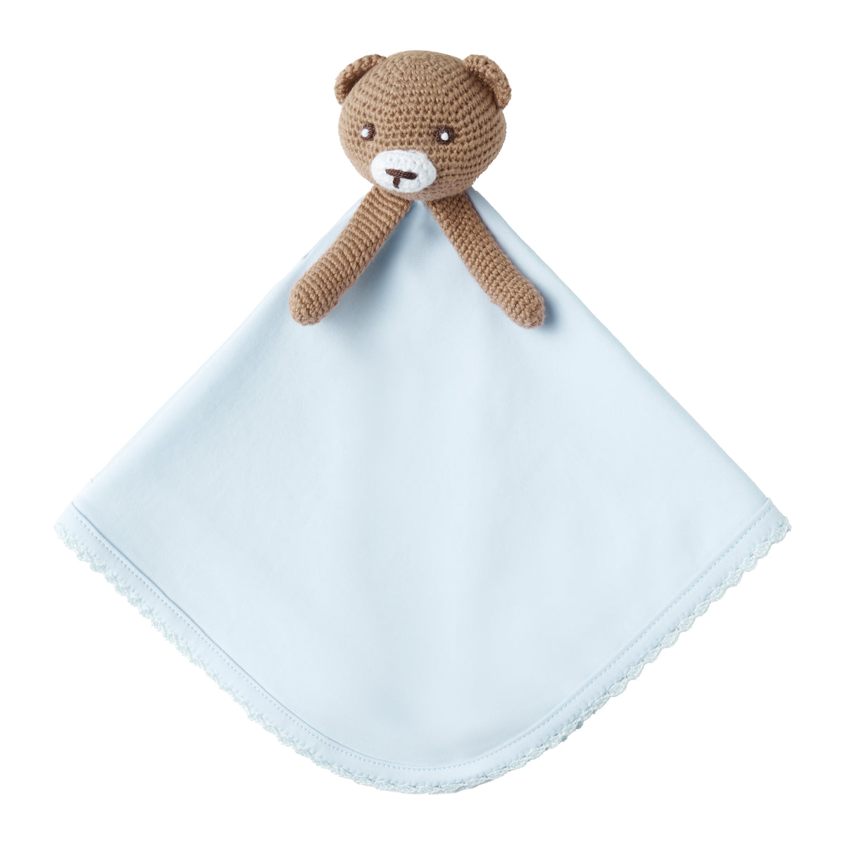 Pima Blue Bear Comforter