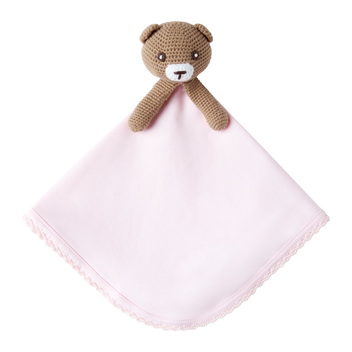 Pima Pink Bear Comforter